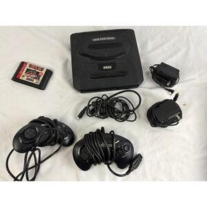 Sega Genesis Console MK-1631 Bundle 2 Controllers Cords NFL 95 Tested